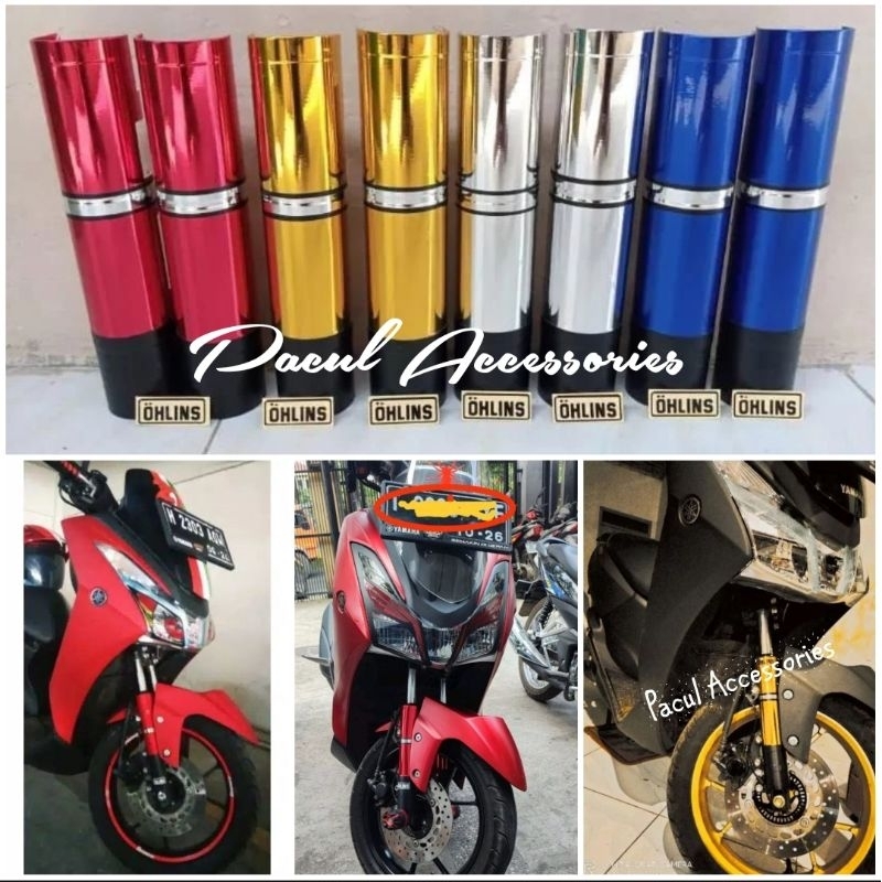 Cover Shock Depan Yamaha Lexi / Kanan Kiri