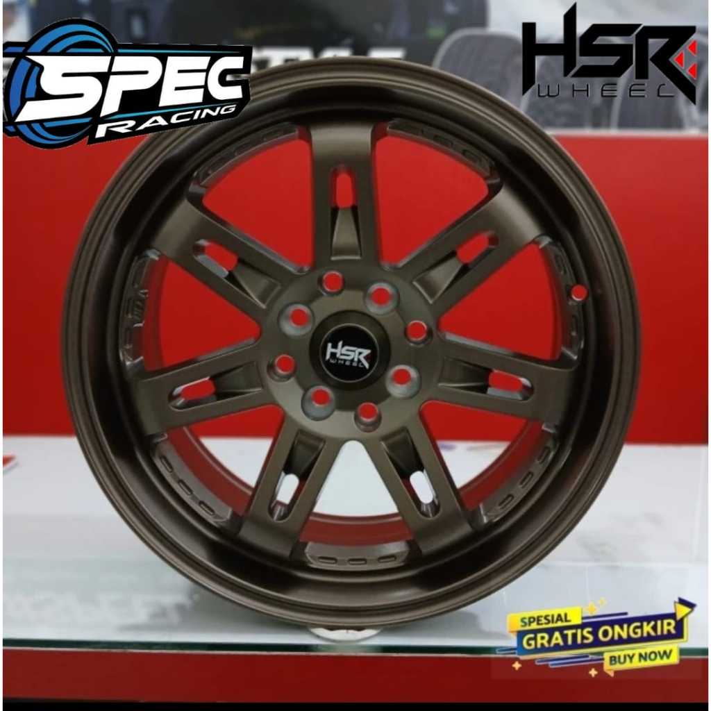 Velg Mobil Racing JDM Ring 15 HSR DAIMON Velg R15 Agya Xenia Avanza Ayla Mirage Brio
