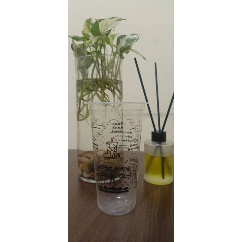 Printing Cup PP 22oz oval