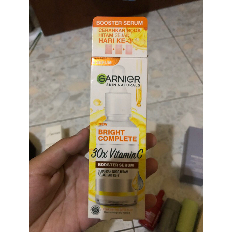 Garnier booster serum bright complete