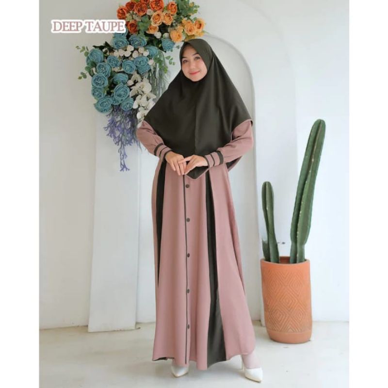 ￼MODEL GAMIS TERBARU / GAMIS MUSLIM SYARI TERBARU 2023 SET HIJAB / GAMIS MUSLIM PEREMPUAN  / GAMIS D