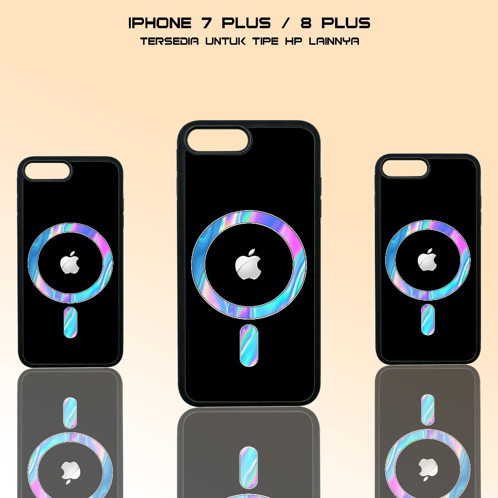 Case Iphone 7 Plus / 8 Plus - Casing Iphone 7 Plus / 8 Plus - ( LOGO WALLPAPER ) - Case Glossy - Cas