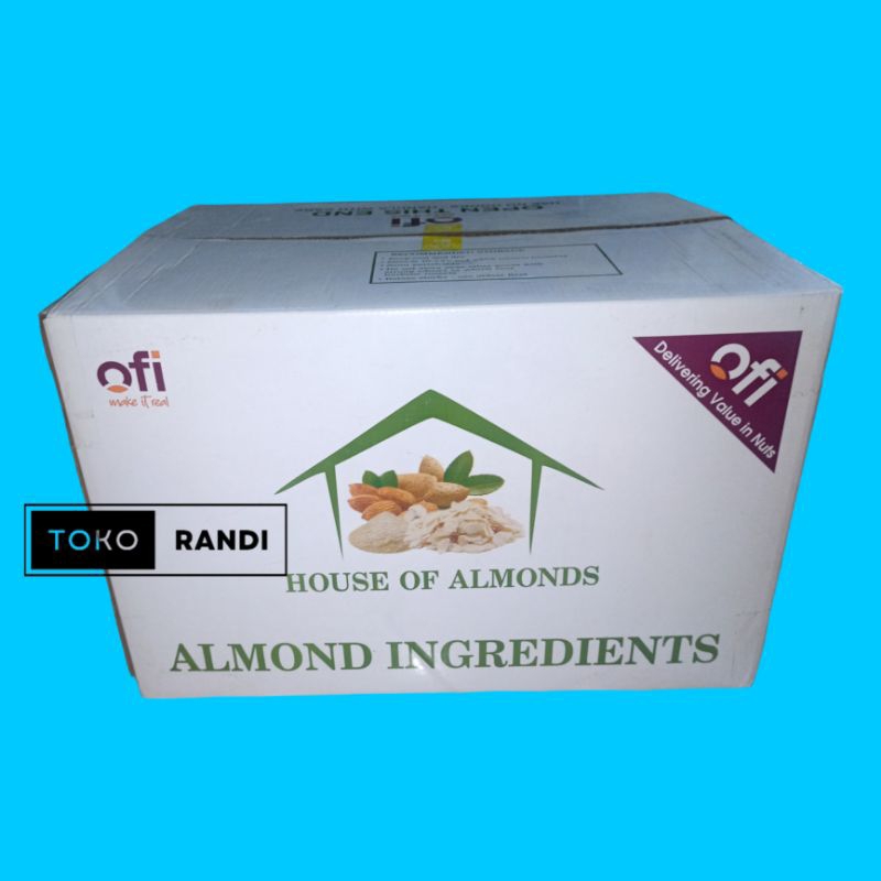 

Kacang Almond Slice House of almonds 500gr / Almond Ingredient