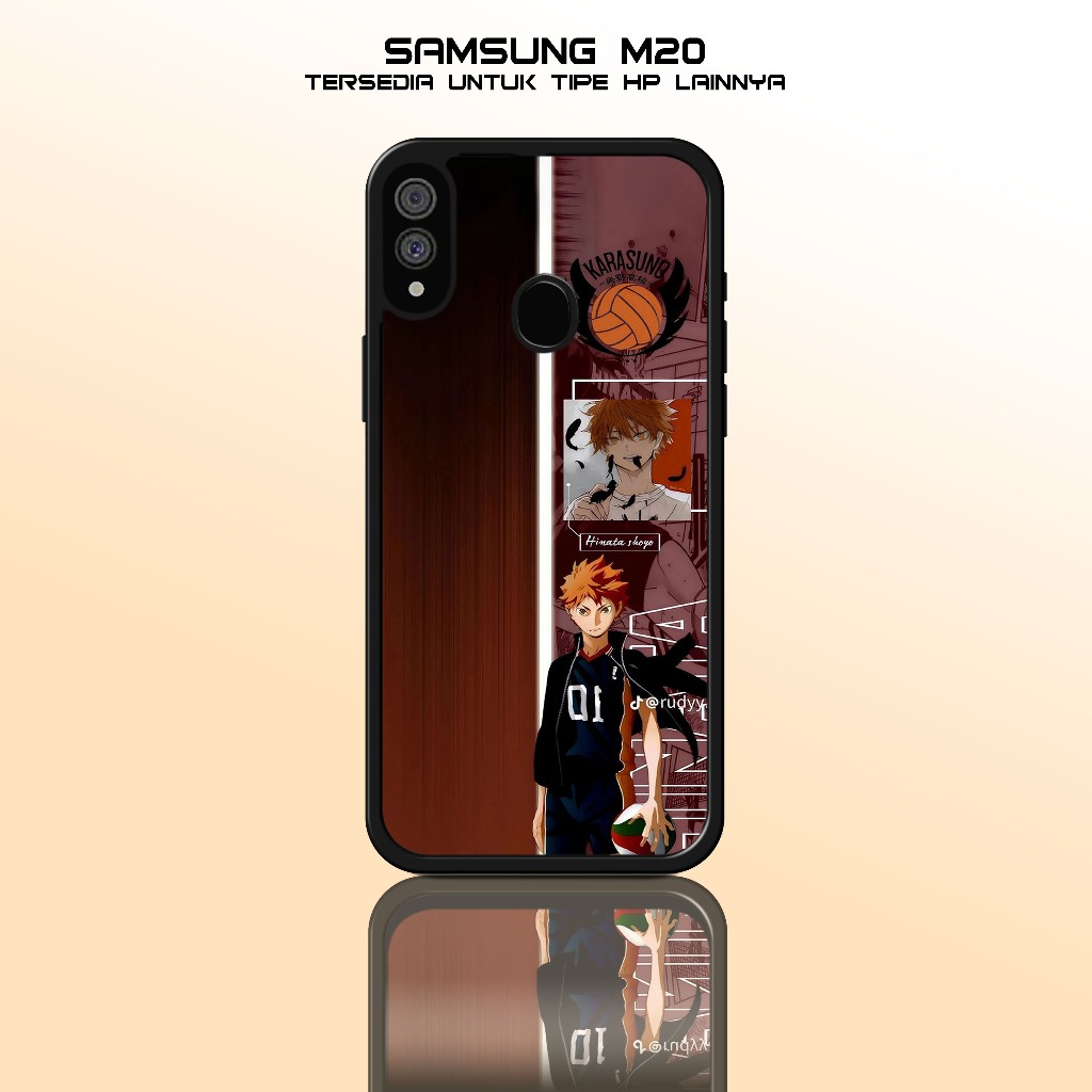 Case Samsung M20 - Casing Hp Samsung M20 - ( HAIKYUU ) - Case Glossy - Case Hp - Casing Hp - Softcas