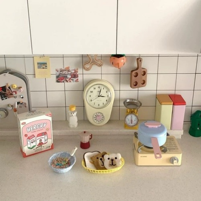 TERBARU SONA Vintage Wall Clock / Jam Dinding Vintage / Jam Dapur / Korea Clock