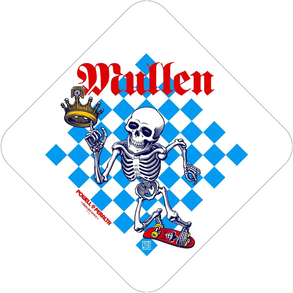 

Powell Peralta Bones Brigade Mullen Chess Skateboard Sticker