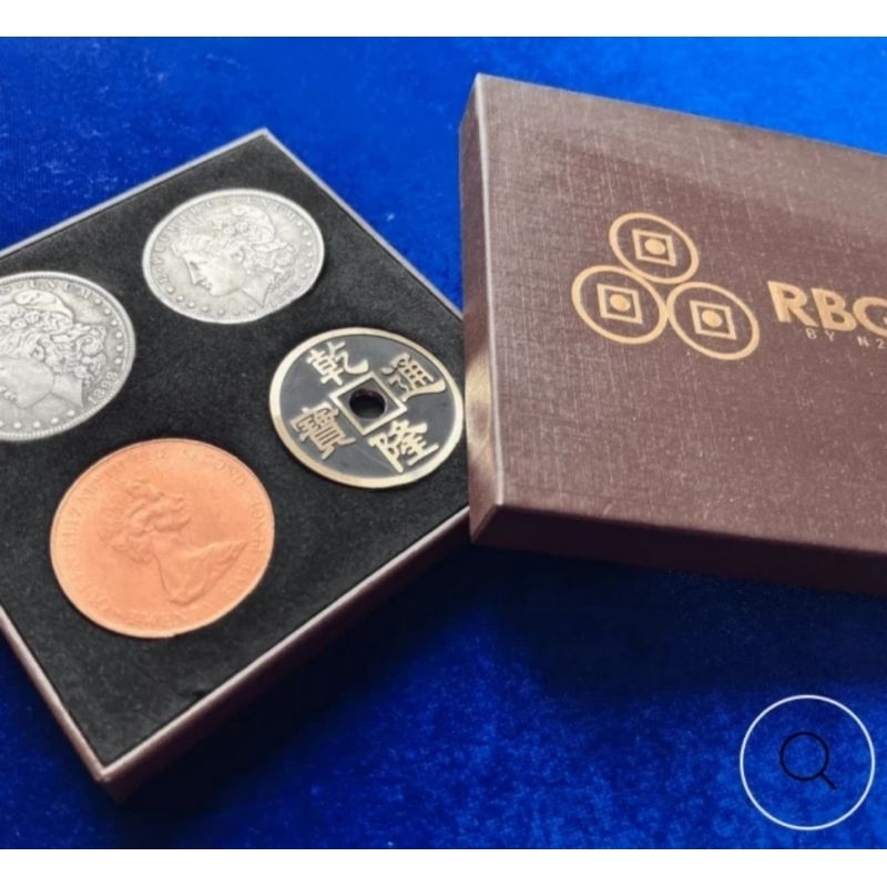 Magic Coin RBG 2.0 by N2G "MORGAN SERIES" . SULAP