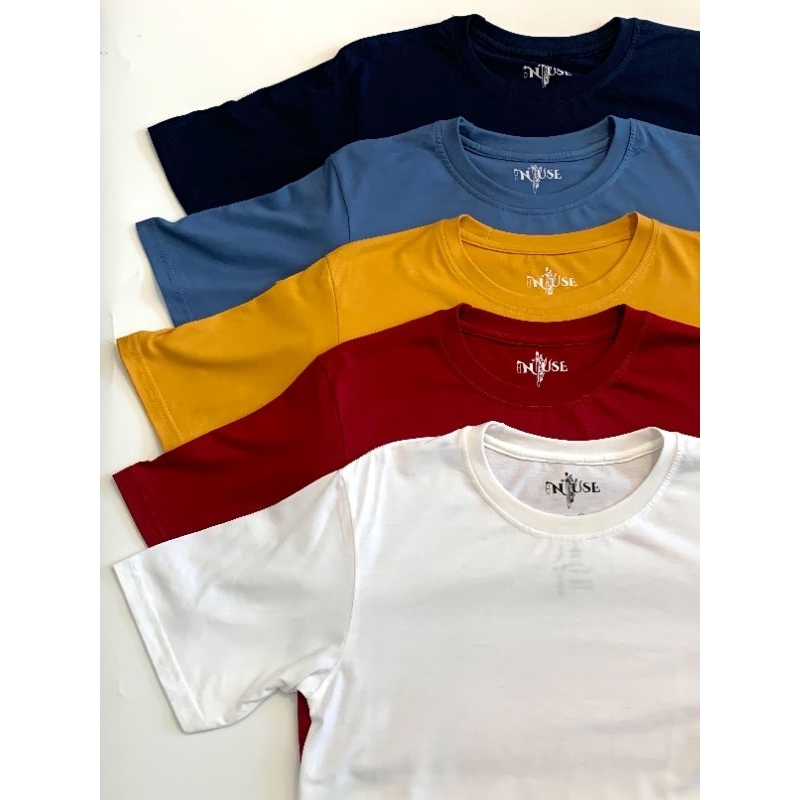 T-Shirt Tancel/Kaos Tencel premium