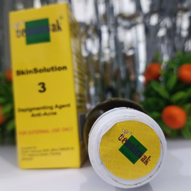 RK90 Alkohol Temulawak Skin Solution Flek Hitam Cepat Hilang Asli Original Segel 100%