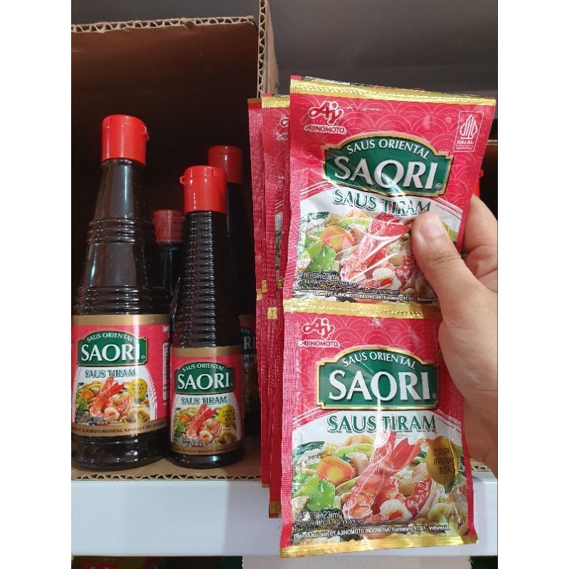 

Saori Saos Tiram Botol Dan Sachet