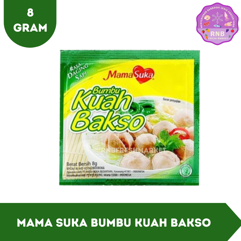 

Mama Suka Bumbu Kuah Bakso Netto 8 Gram