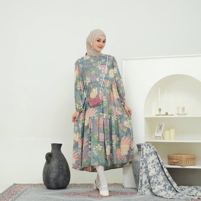 Gamis Rayon Viscose / Tiara Gamis Rayon Viscose / Midi Dress Rayon