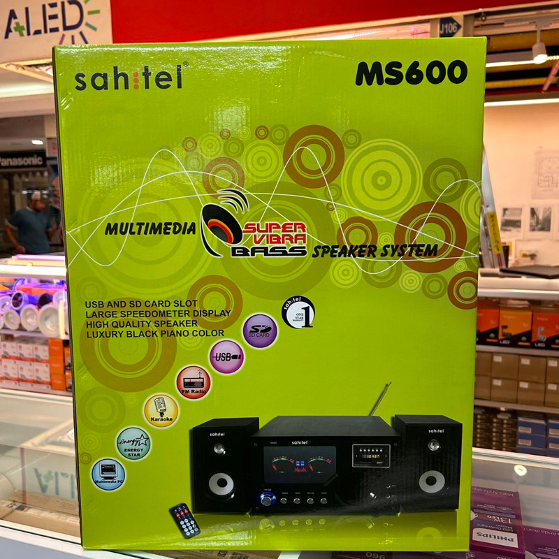 Speaker Sahitel MS600/ Speaker Bluetooth/ Speaker Karaoke