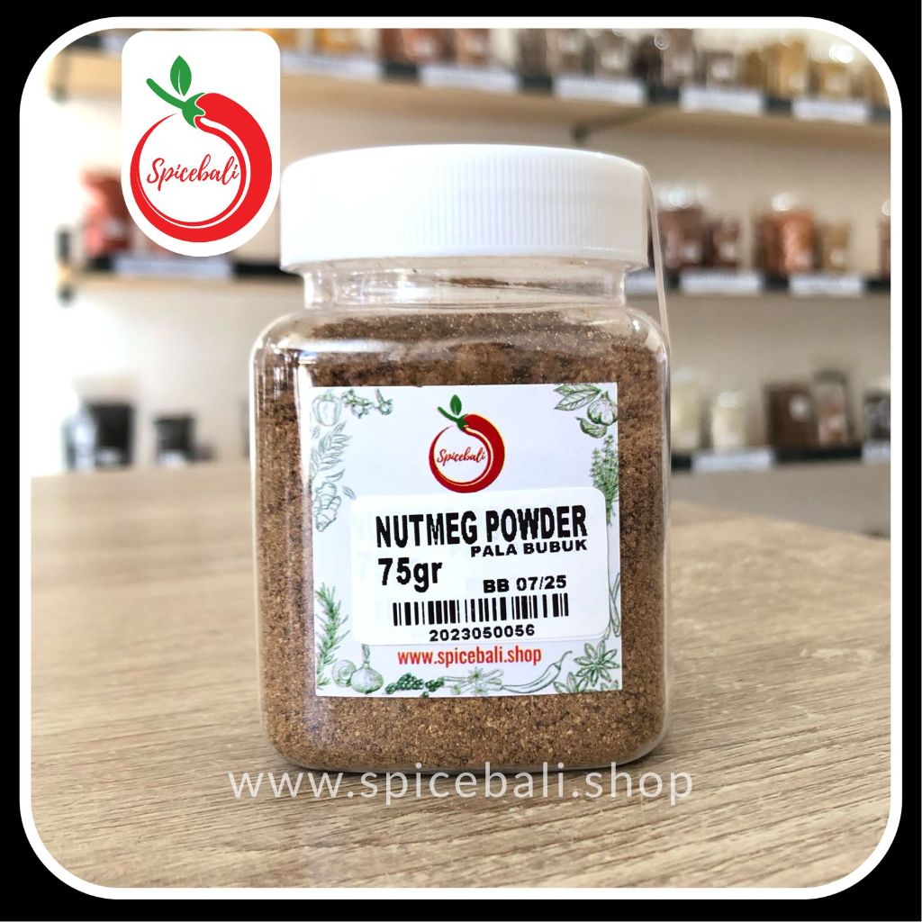 

Pala Bubuk Murni 75 gr / Nutmeg Powder 75 gr / Pure Nutmeg Ground