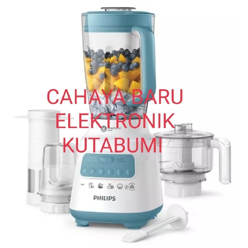 Philips Blender 2 L HR 2223 / HR2223 / HR-2223 Garansi Resmi