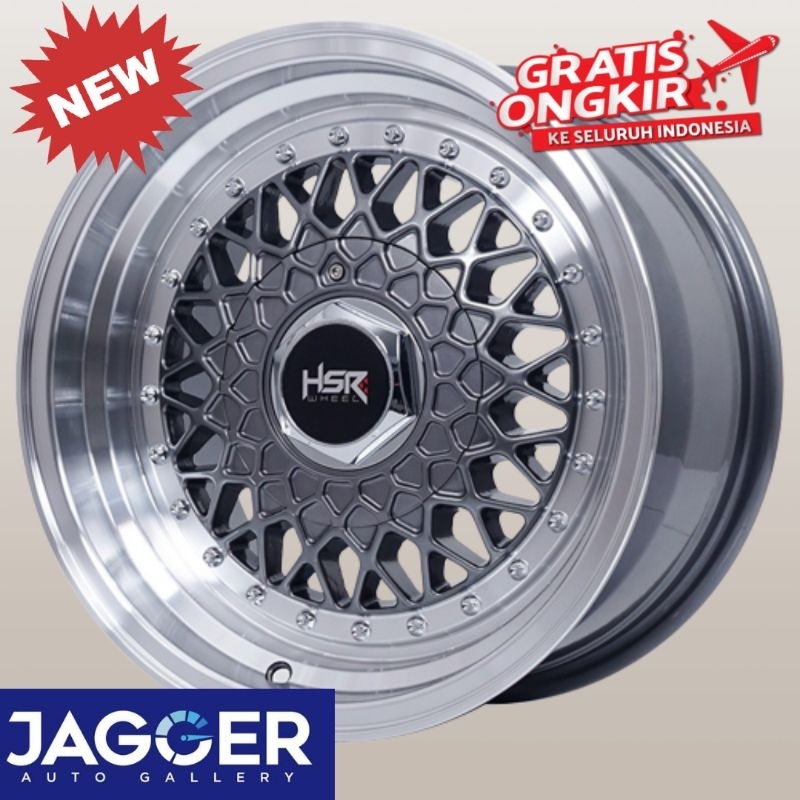 Velg mobil celong hsr tipe rs ring 15 lebar 7-8 untuk brio sigra calya