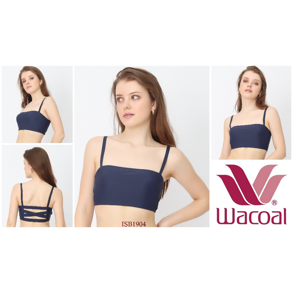 Bra Wanita  Wacoal  Kawat Busa Tipis Cup 1/2 Pakaian Dalam / Underwear ISB1904