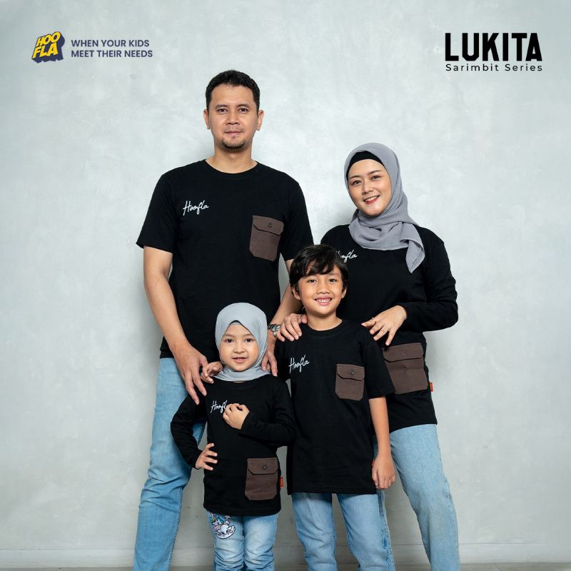 LUKITA SARIMBIT SERIES HOOFLA/SARIMBIT KAOS/COUPLE KELUARGA