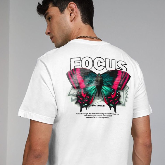 Kaos Distro Pria Kaos Distro Murah Baju Cowok Kekinian Lengan Pendek Warna Putih