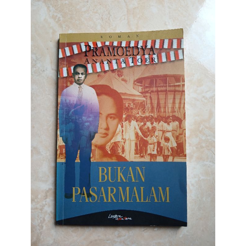 [Original] Like New| Bukan Pasar Malam - Pramoedya Ananta Toer (Preloved)