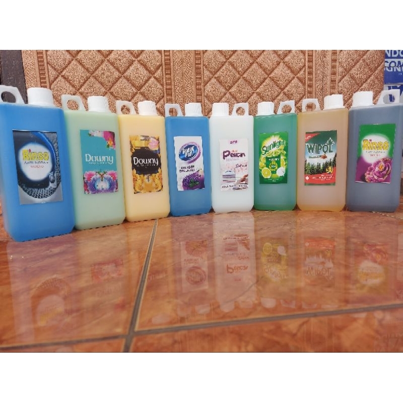 detergen dan pewangi cair repack