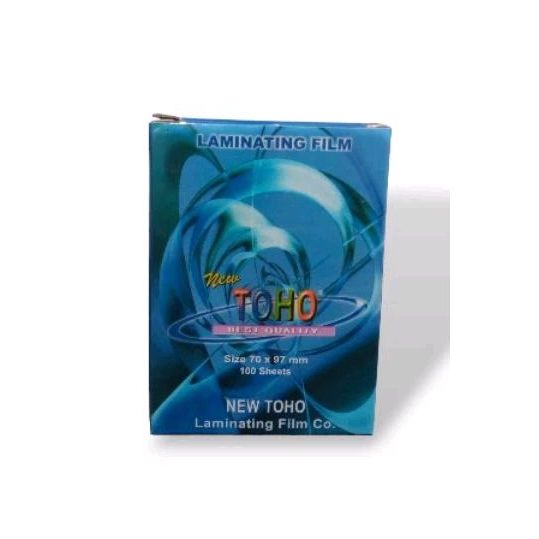 

Plastik laminating new toho 70 x 97 mm ukuran ktp/ID