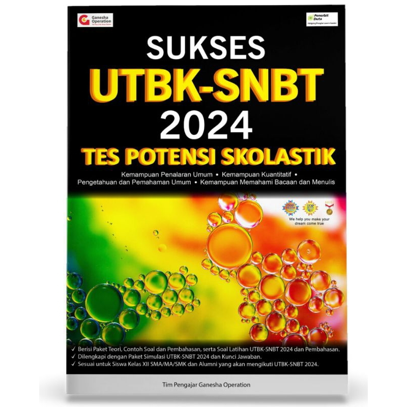

SUKSES UTBK SNBT 2024 TPS PENERBIT DUTA