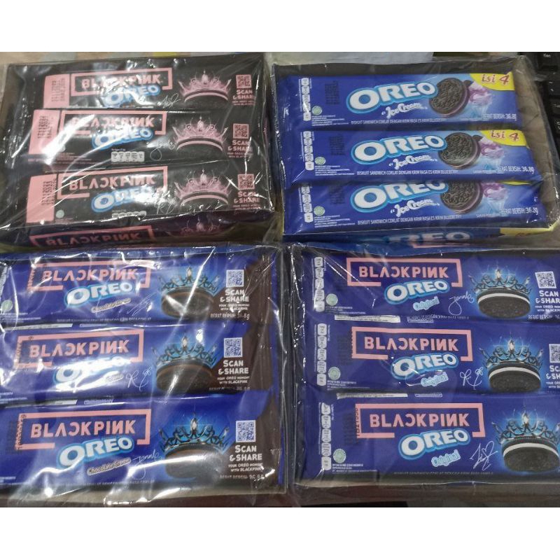 

Biskuit Oreo Sandwich 1 Box isi 12 pcs