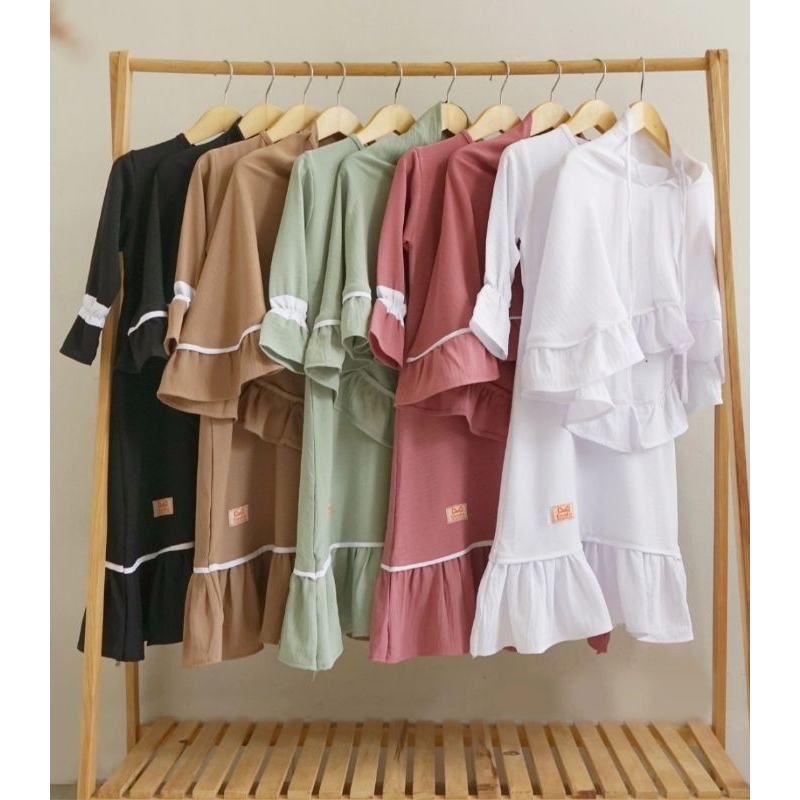 Gamis Anak perempuan/Gamis+krudung Balqis