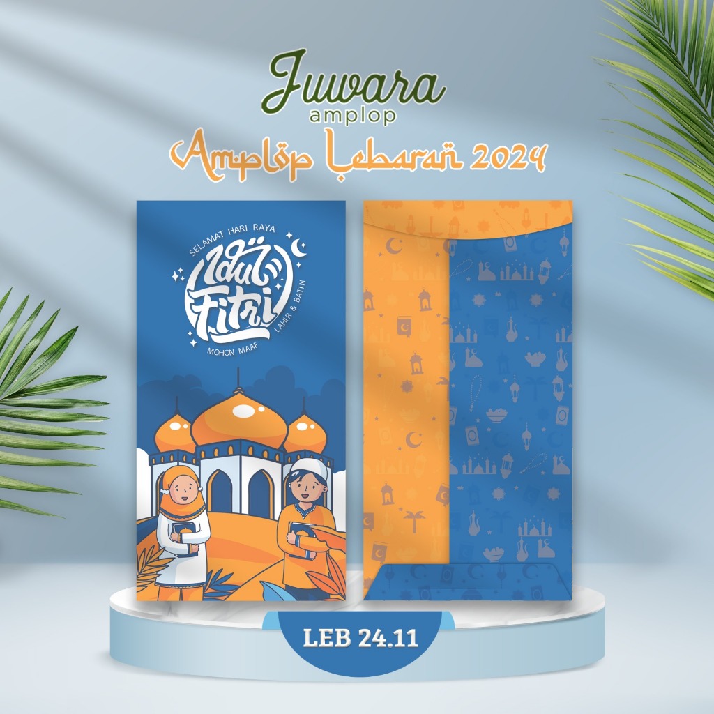 

Amplop lebaran unik lucu aesthetic berukuran panjang cocok untuk Hari Raya Idul Fitri 2024