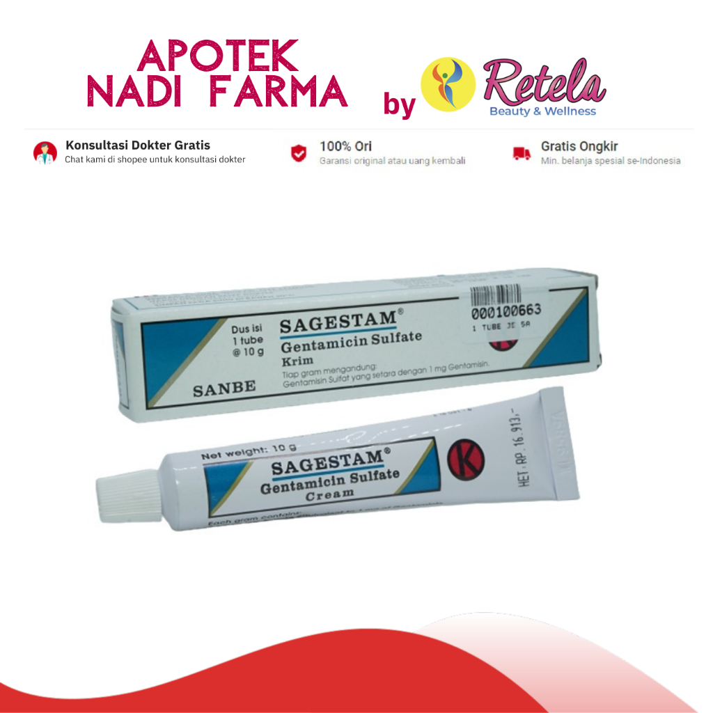 SAGESTAM 0.1% CREAM 10GR