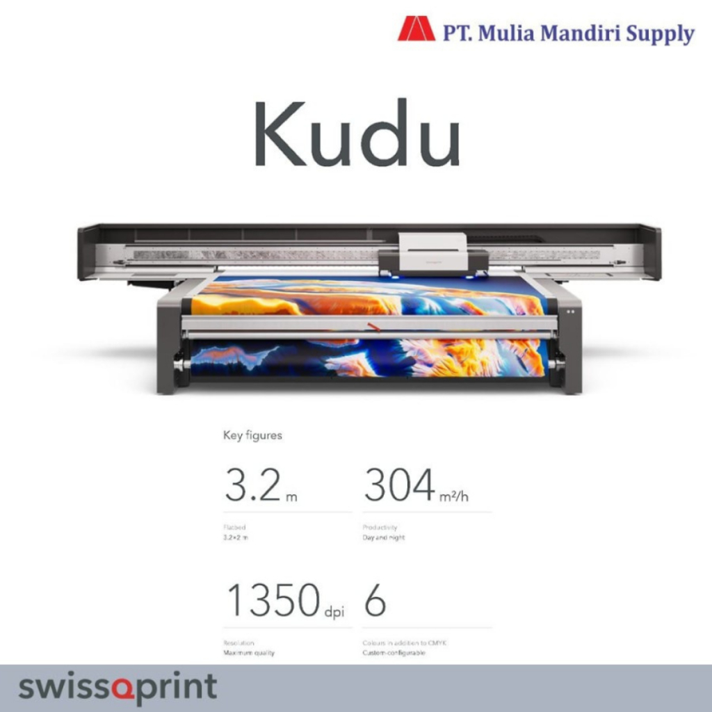 swissQprint UV / LED Flatbed Printer Kudu