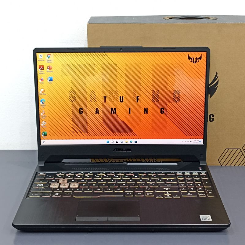 LAPTOP ASUS TUF GAMING FX506LH INTEL CORE I5-10300H 8GB SSD 512GB GTX 1650