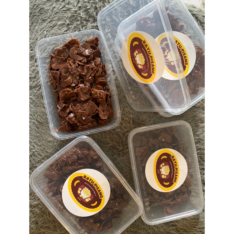 

keripik Pisang coklat