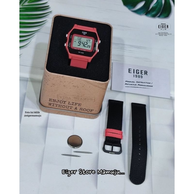 Jam EIGER1989 Byala Watch Jam Tangan Digital Wanita Original