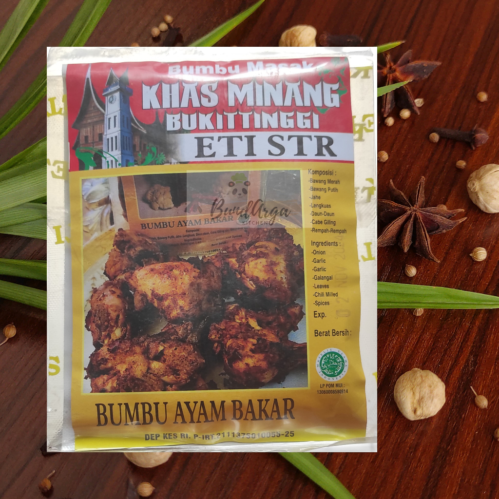 

Bumbu Masak Ayam Bakar Pedas Khas Minang Bukittinggi