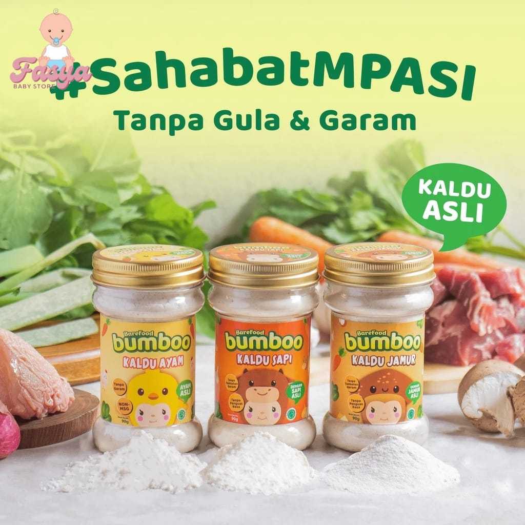 

BUMBOO Kaldu Asli - Kaldu Anak MPASI - No MSG - Tanpa Gula & Garam - Bahan Alami - Tambahan Sayur Asli