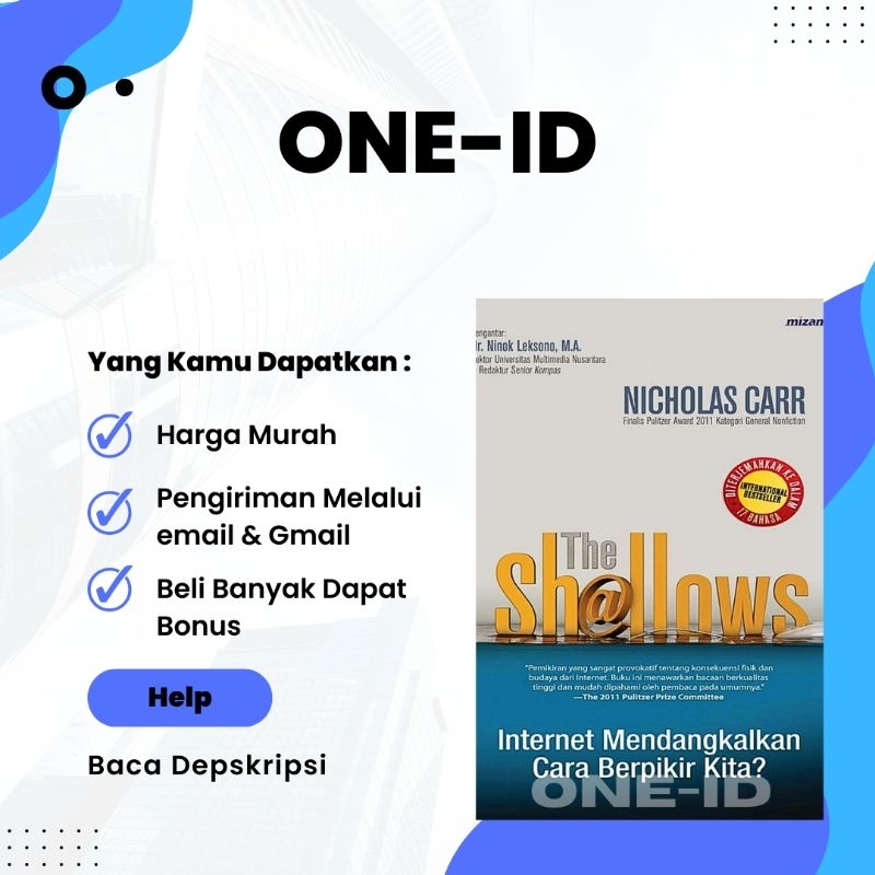 

The Shallows Internet Mendangkalkan Cara Berpikir Kita