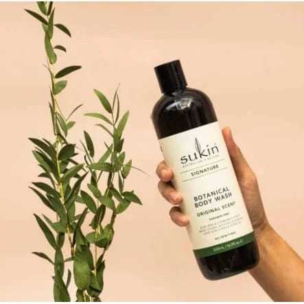 Sukin Australian Natural botanical body wash bergamot & patchouli, botanical body wash 500ML