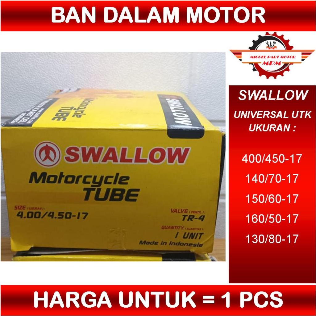 Ban Dalam Motor Swallow ukuran 400/450 Ring 17 140/70 Ring 17 150/60 Ring 17 160/50 Ring 17