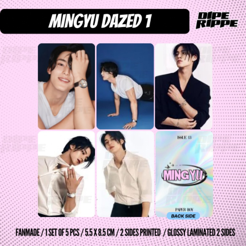 MINGYU SVT DAZED MAGAZINE