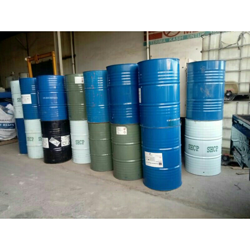 Drum besi Bekas 200 liter tutup kecil