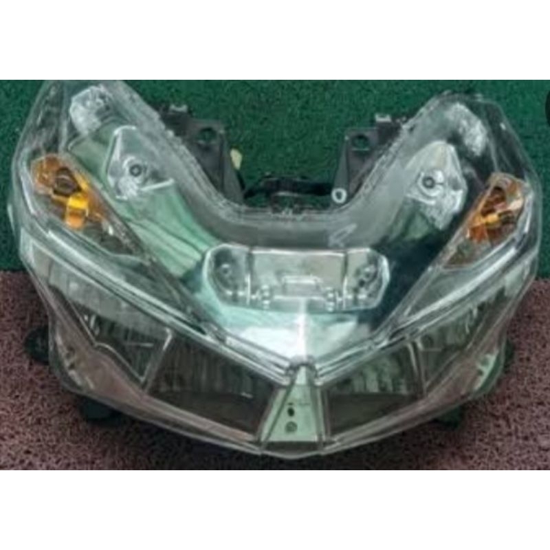 Headlamp lampu depan vario 150 125 led old copotan