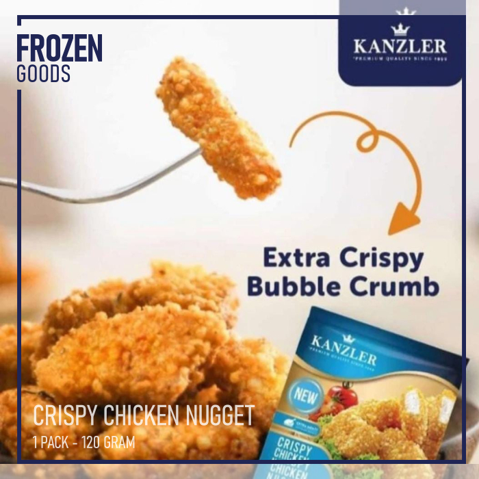 

Kanzler Crispy Chicken Nugget 120 gr
