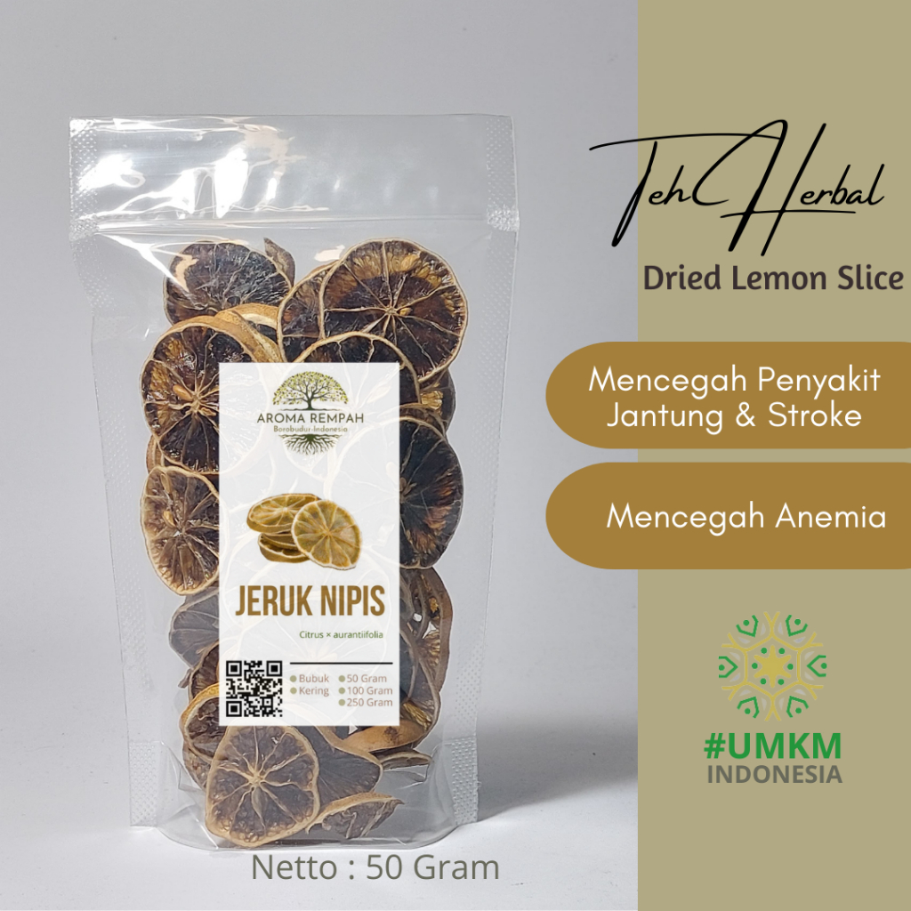 

JERUK NIPIS KERING - DRIED LIME SLICE PREMIUM TEA