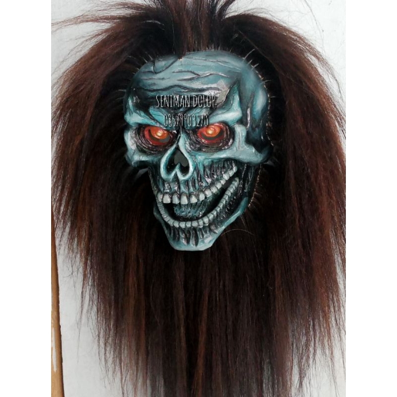 Topeng Tengkorak topeng kayu