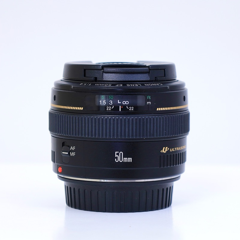 Lensa Canon EF 50mm f1.4 USM Ultrasonic Like New / Lensa kamera DSLR Second Bekas