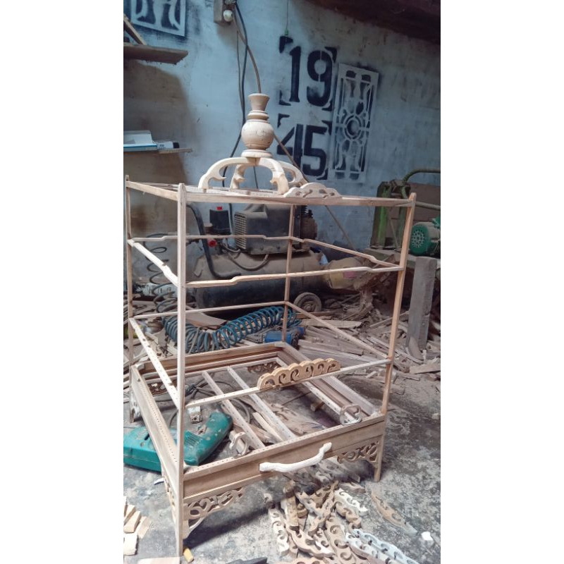 kandang jati anis merah,ambrukan..tinggal rakit