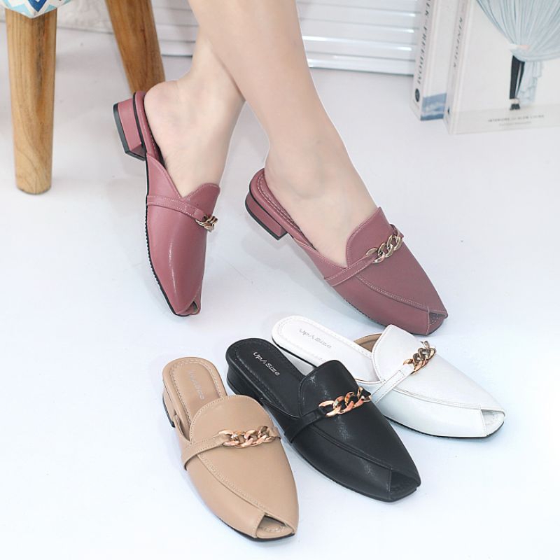 Minimize Nara Sepatu Wanita Small Size 34 35 36 Model Mules/Sepatu Sendal/Slop