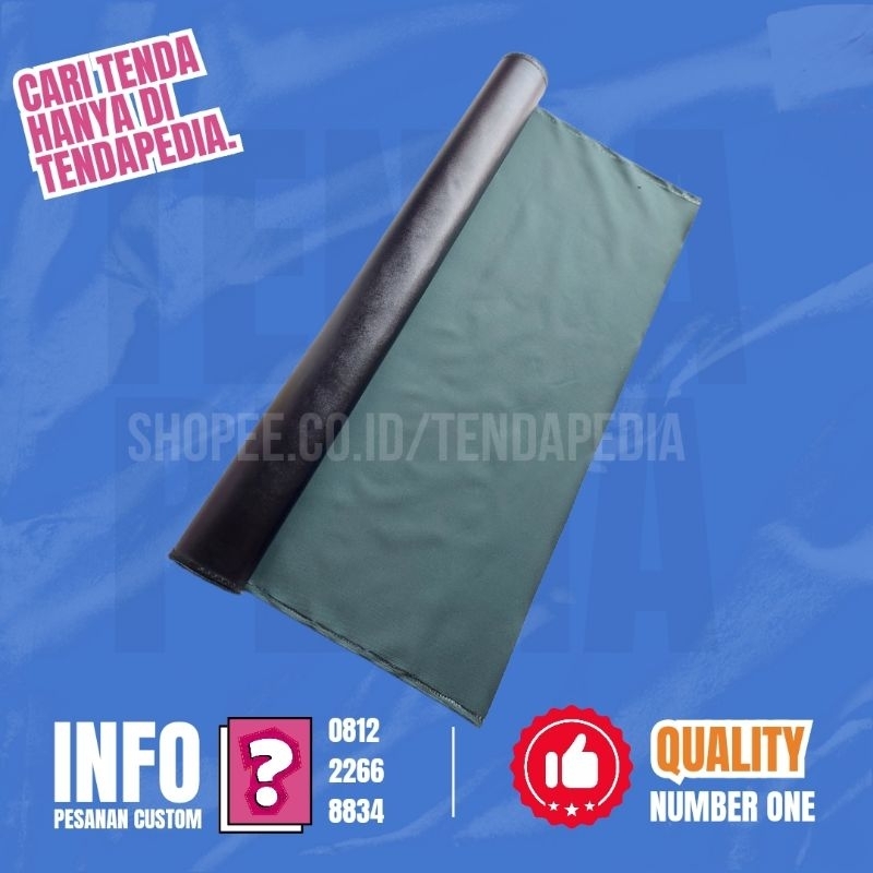 TERPAL KAIN CP/MP TENTARA METERAN PERSEGI